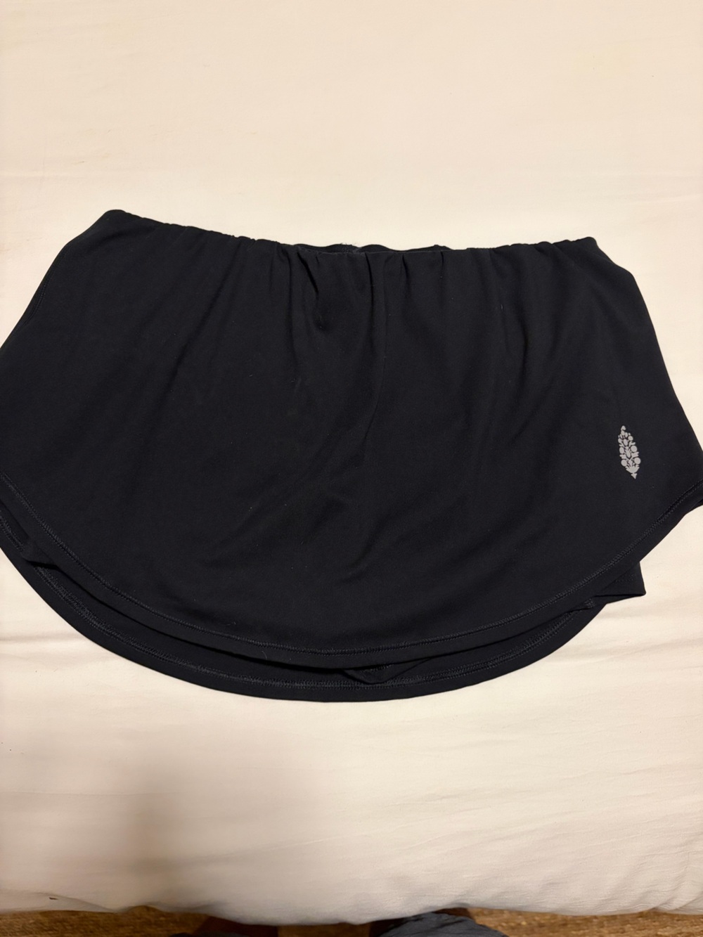 FP Movement by Free People Black Circle Skater Skirt